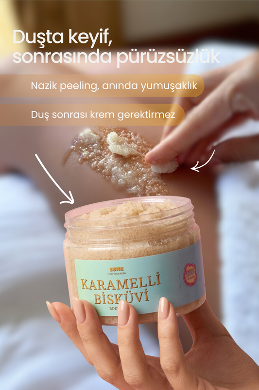 Karamelli Bisküvi Body Scrub