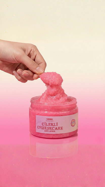 Çilekli Cheesecake Body Scrub