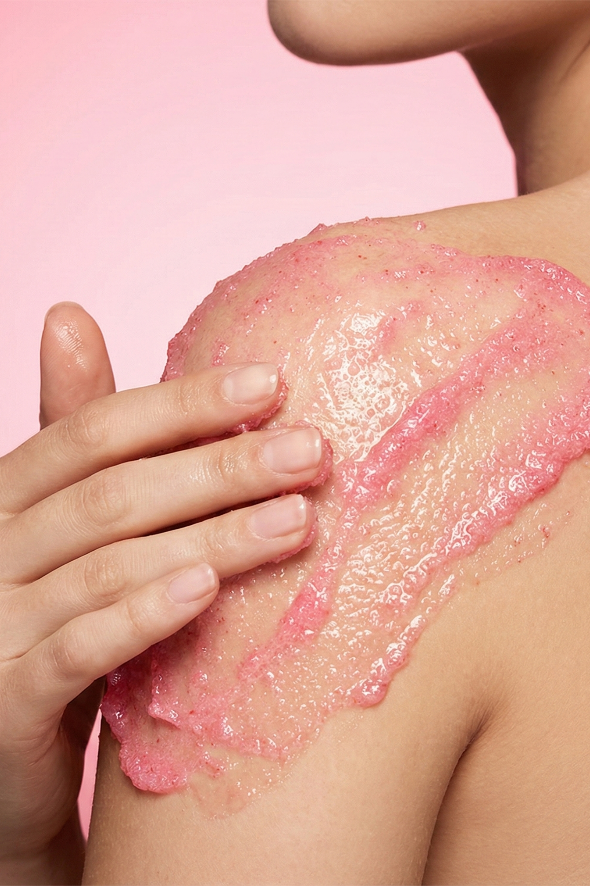 Çilekli Cheesecake Body Scrub