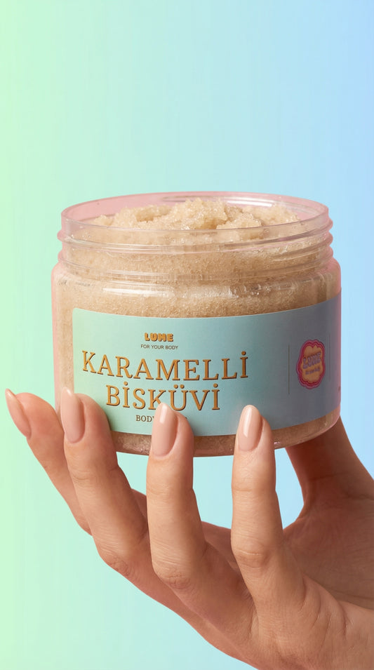 Karamelli Bisküvi Body Scrub