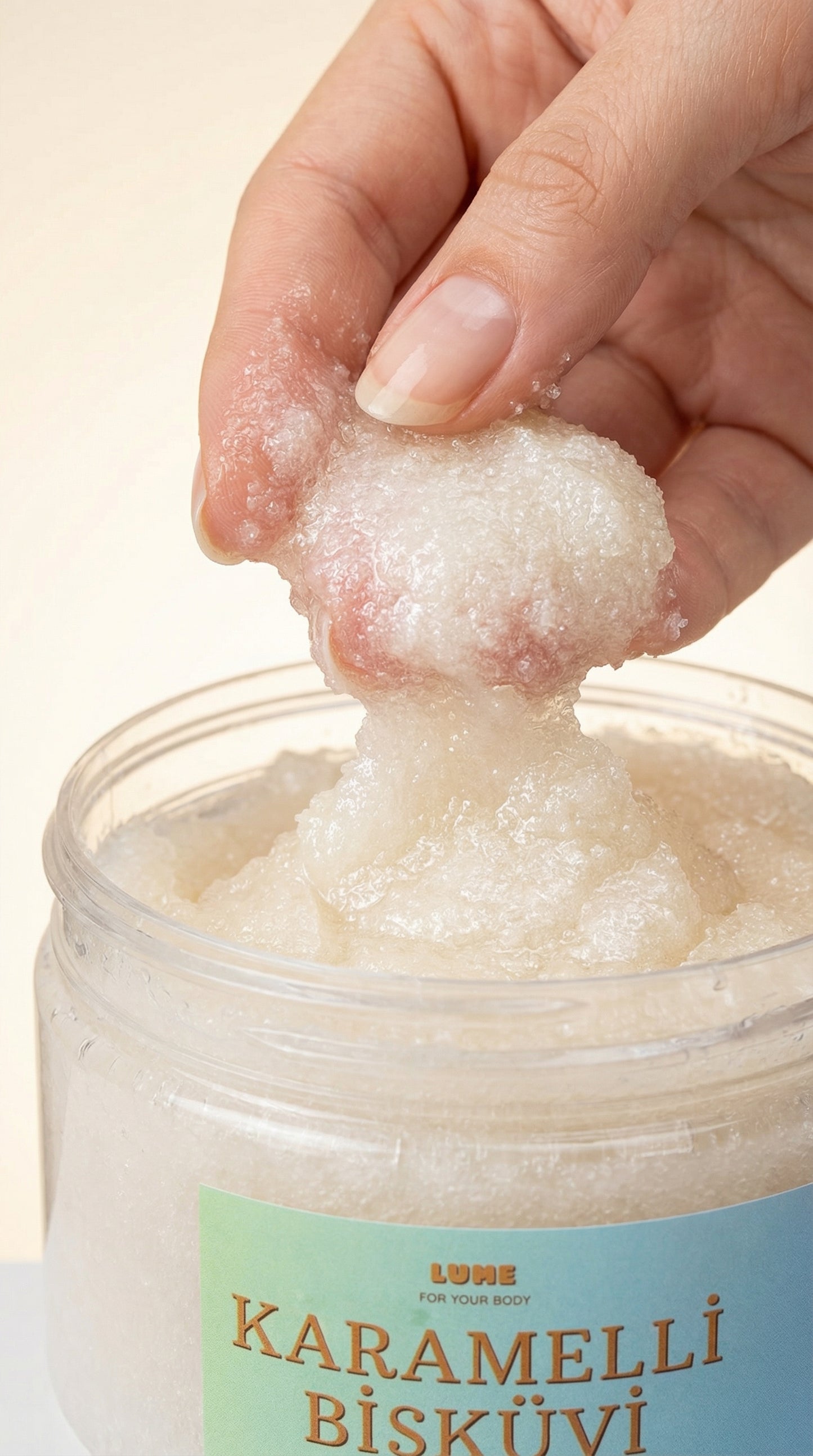 Karamelli Bisküvi Body Scrub